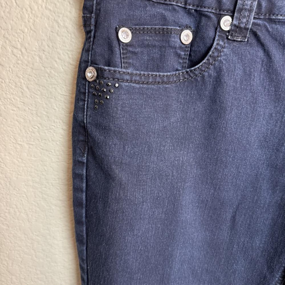Truth Be Told Embellished Pocket Denim Capris 10 - Picture 2 of 7